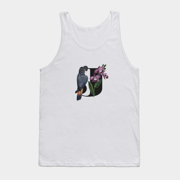 Botanical Alphabet J Tank Top by froileinjuno